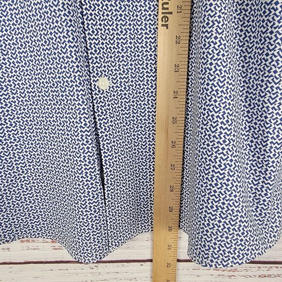 Michael Kors Airsoft Stretch Regular Fit Size 16 34-35 Button Down Shirt NWT - Picture 3 of 13